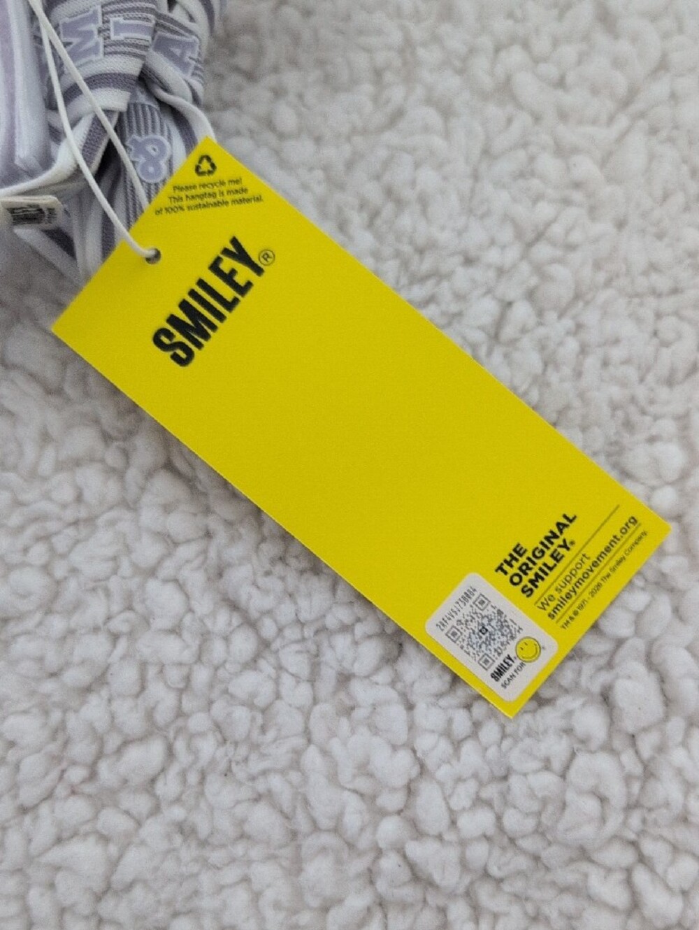 Smiley Visor - White Sun Visor - Picture 3 of 6